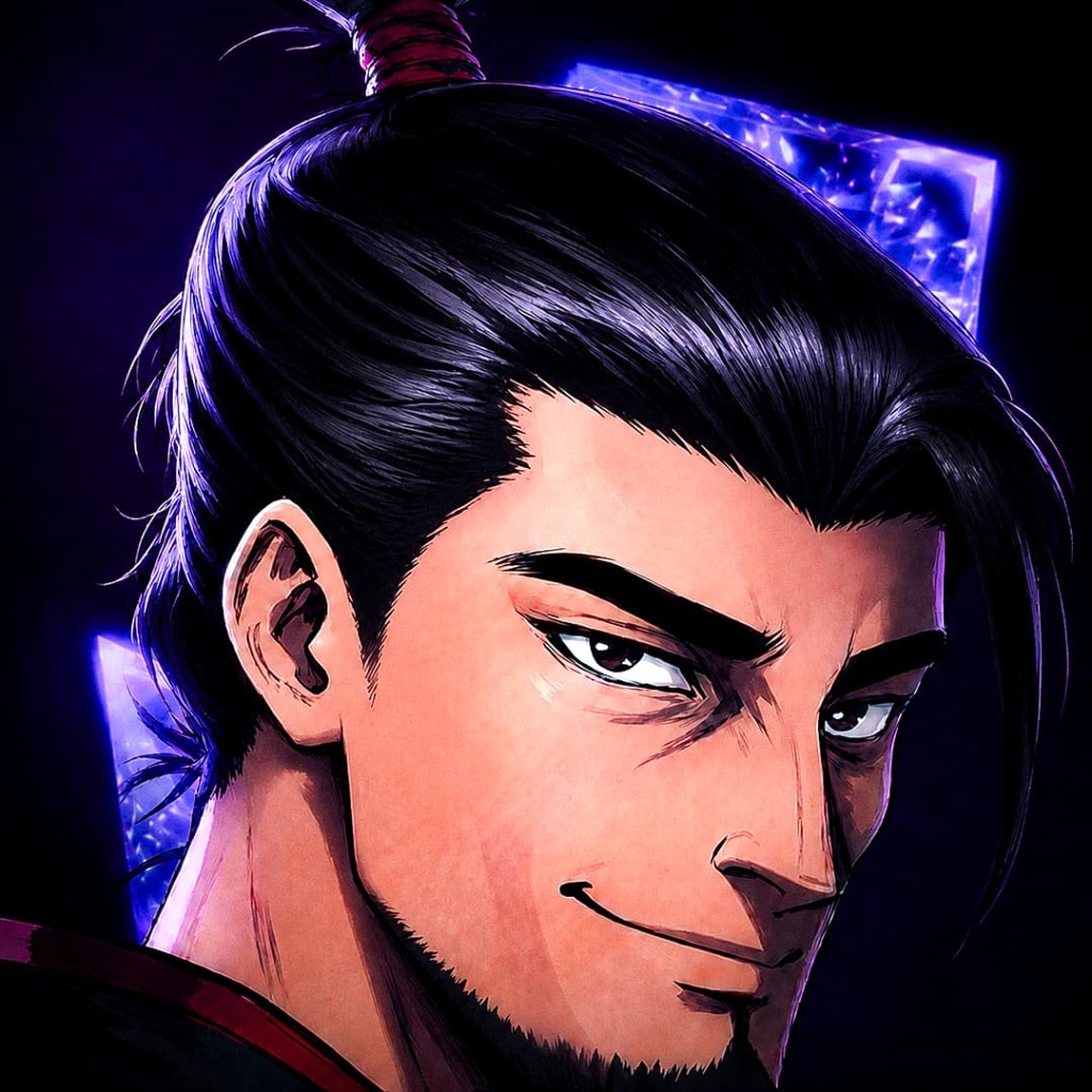 Blurred character that slowly comes into focus